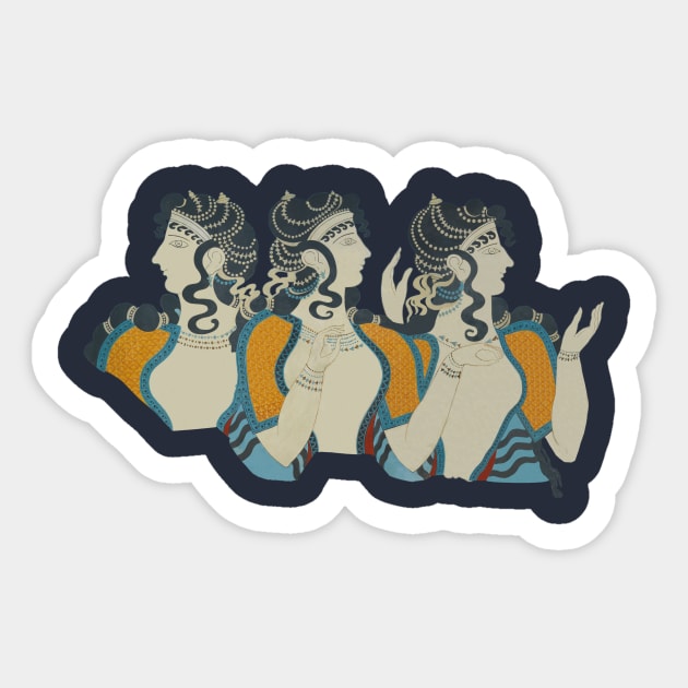 Blue Ladies Sticker by Artimaeus